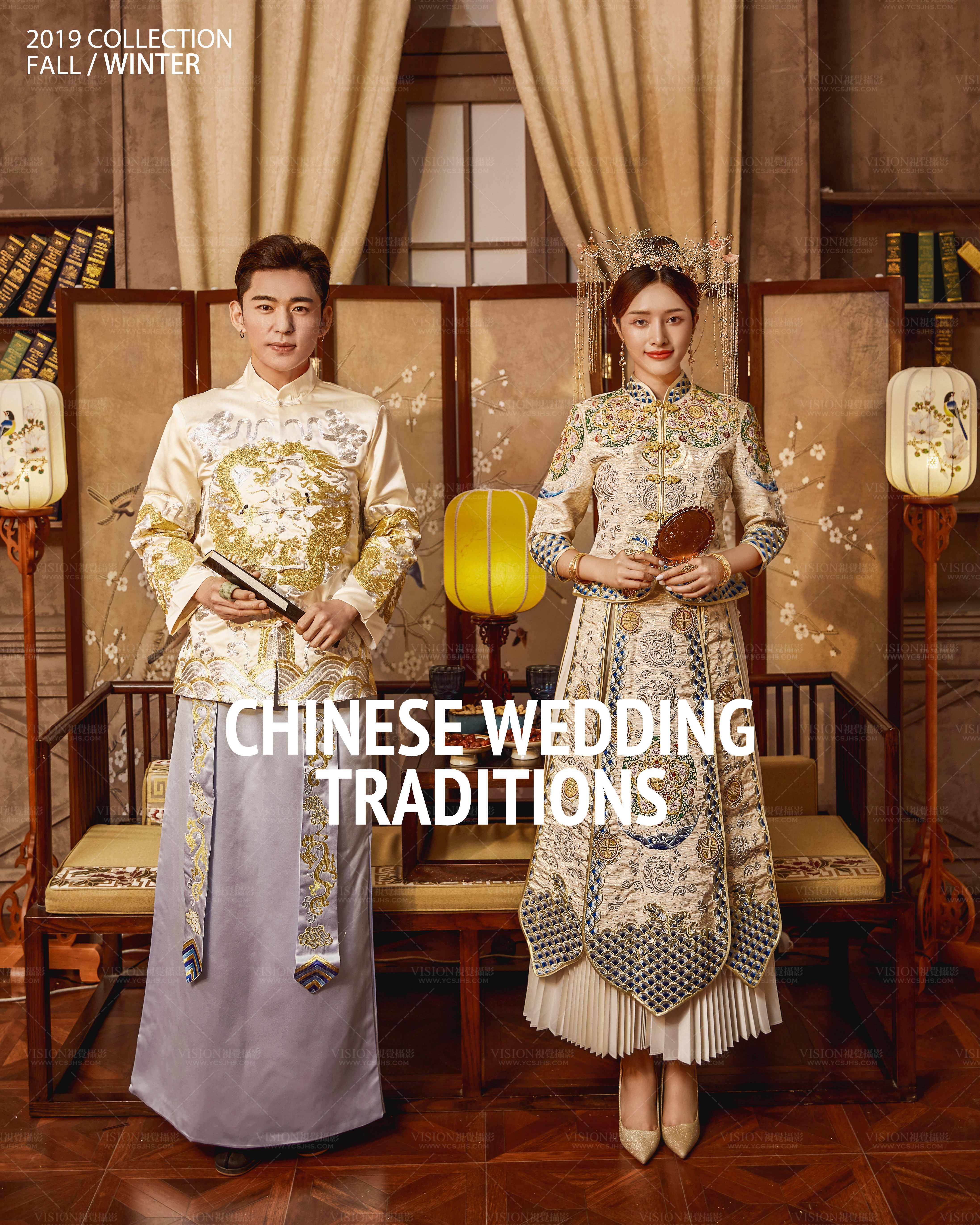 【视觉摄影】中式婚纱照复古风