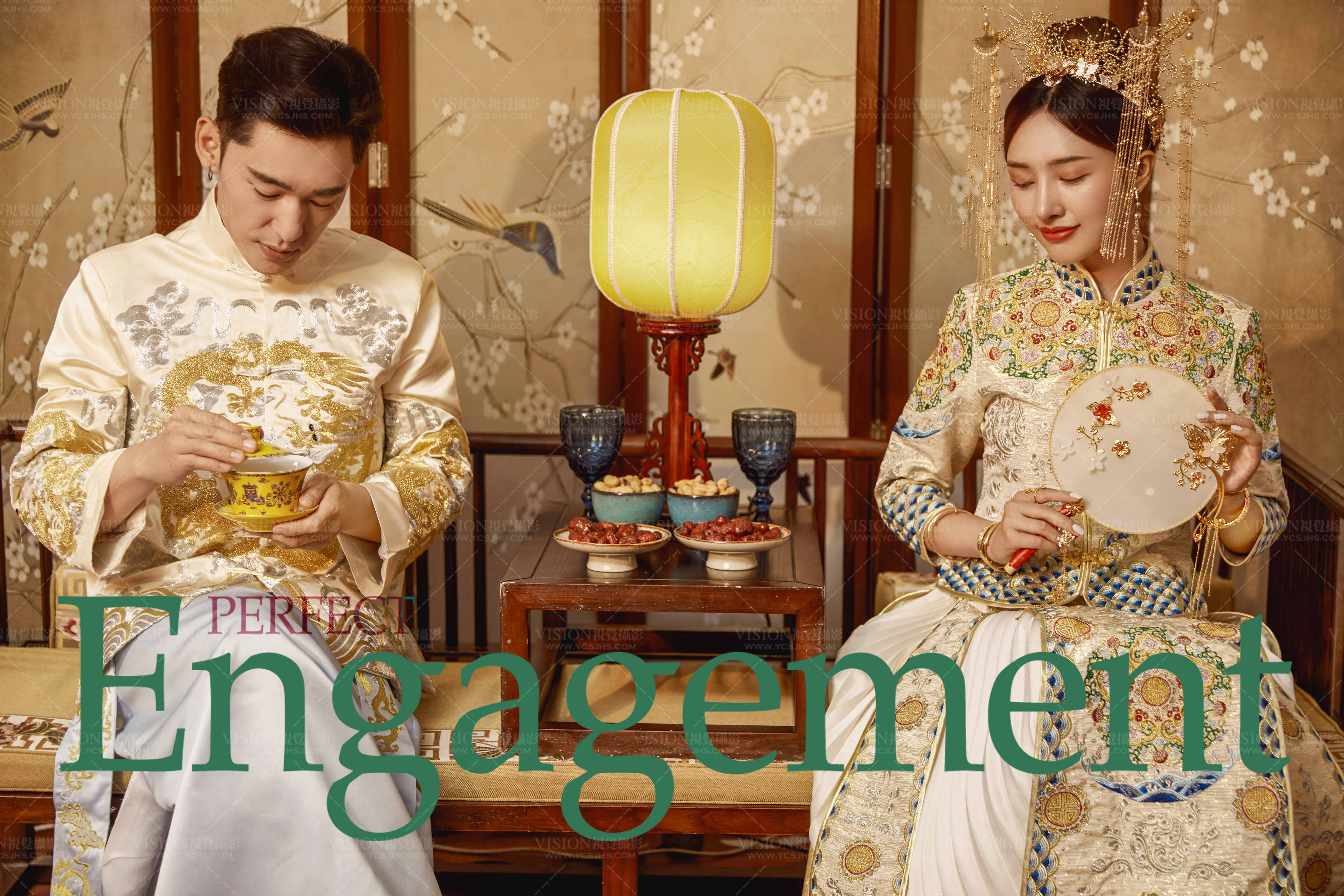 【视觉摄影】中式婚纱照复古风