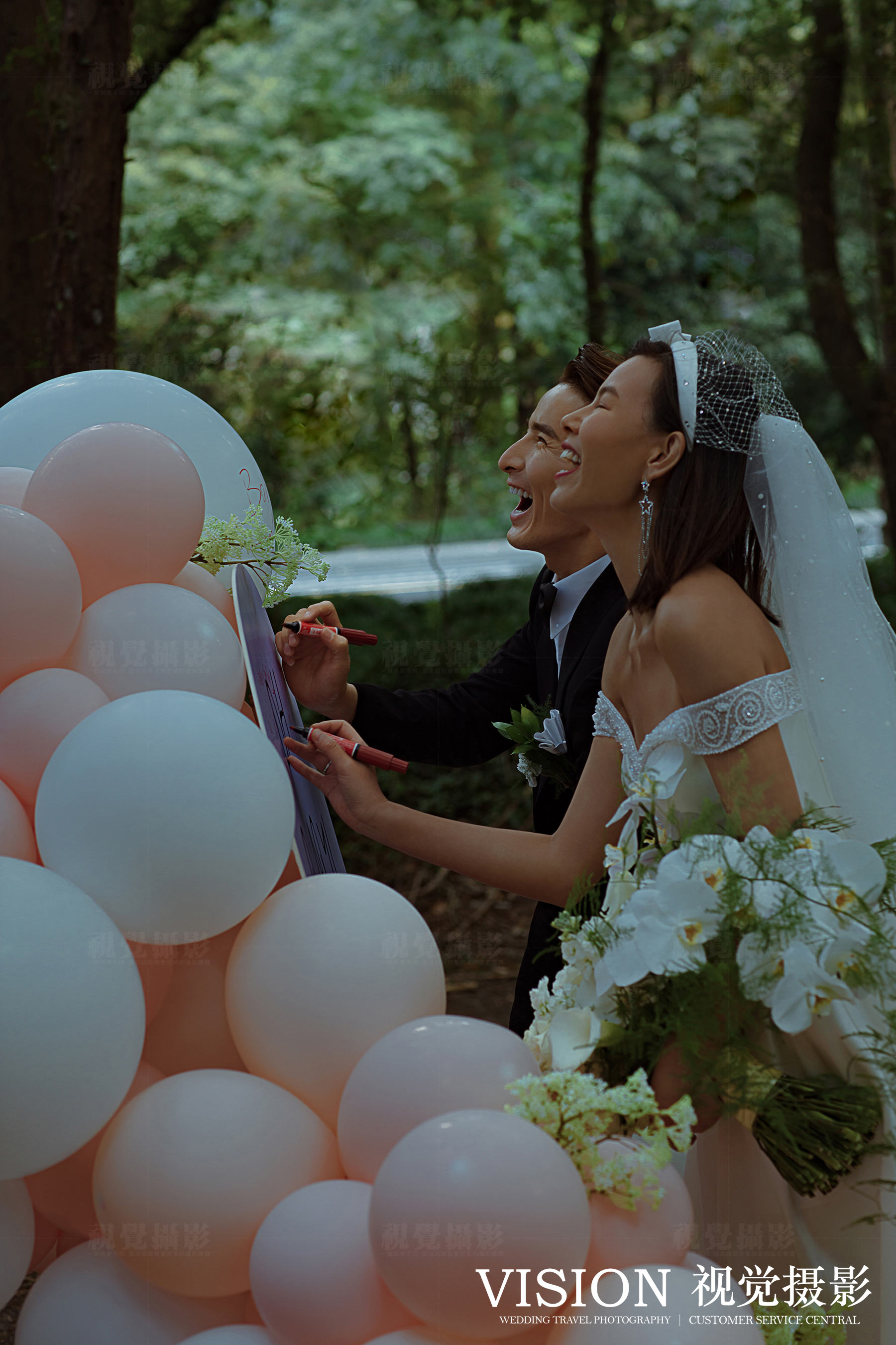 【视觉摄影】2020森系婚纱照